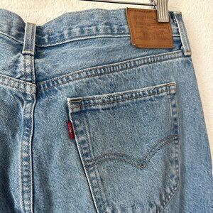 Levi's baggy boot cut jeans